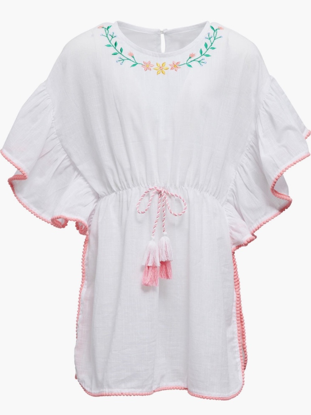 Snapper Rock Kids' Spring Fling
Embroidered Cotton
Cover-Up Dress 4-6